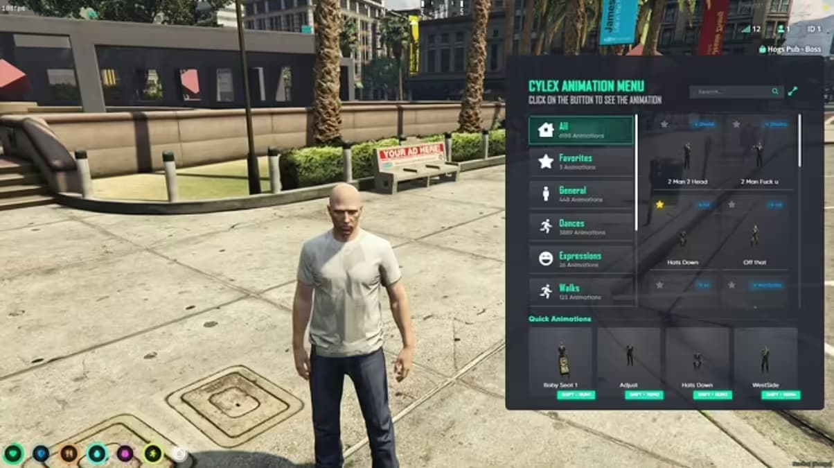 Cylex Animation Menu V2 (archived legacy duplicate) FiveM Script - FiveM 2