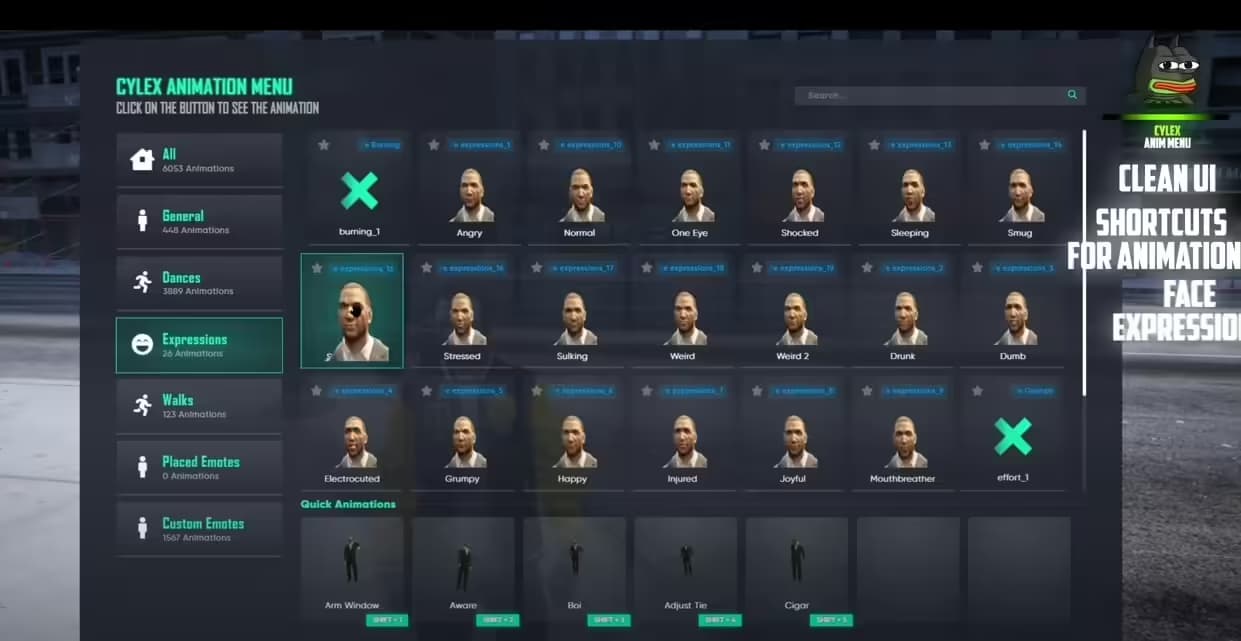 Cylex Animation Menu V2 (archived legacy duplicate) FiveM Script - FiveM