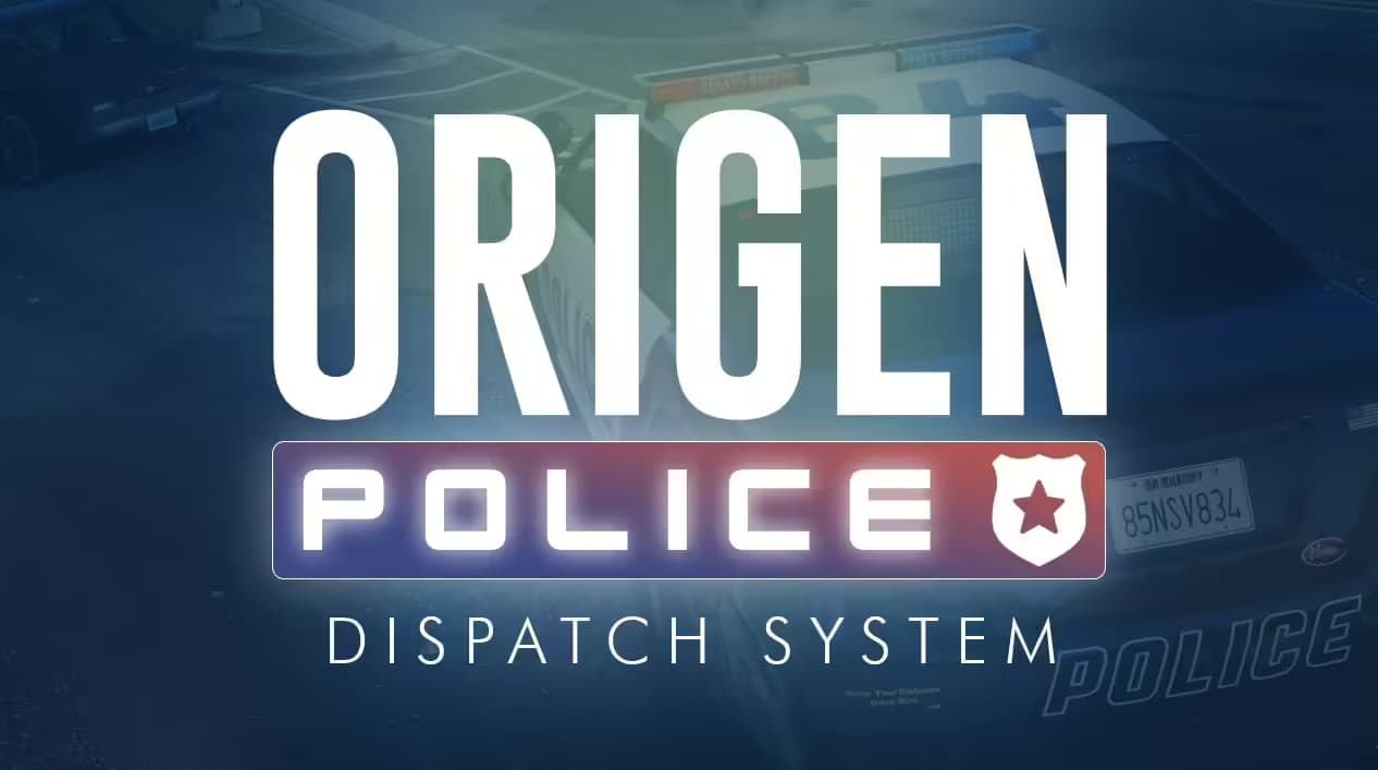 Origen Police product preview for qbcore FiveM servers