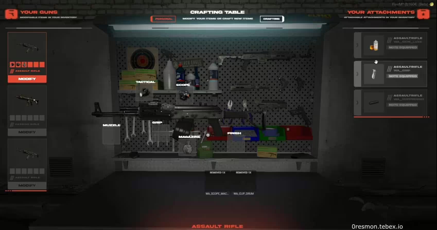 0r Craft esx FiveM Script