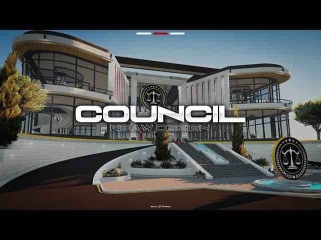 Government Council MLO product preview for esx FiveM servers