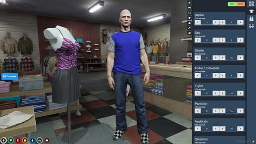 NoPixel Clothing Menu esx FiveM Script