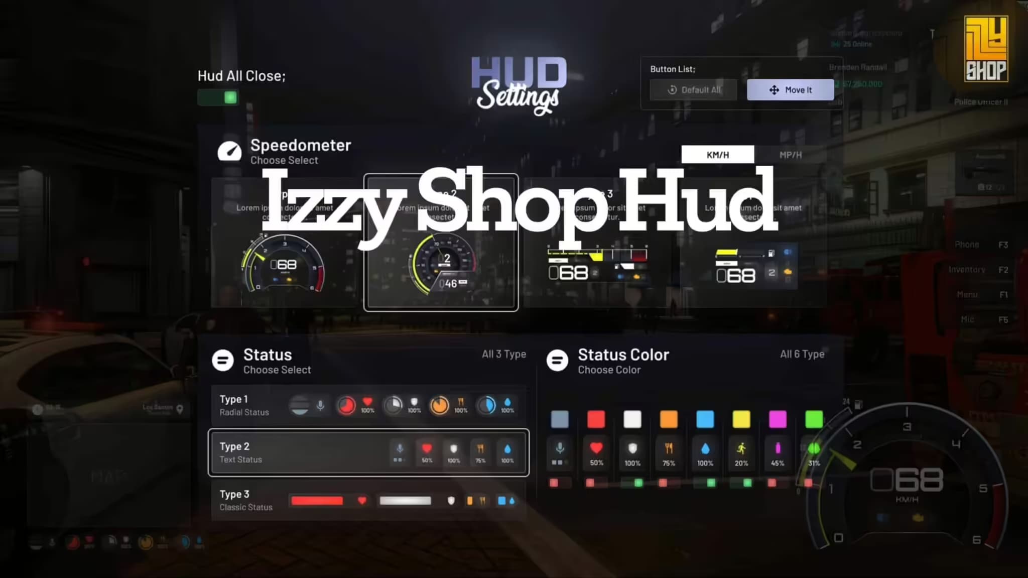 izzy HUD V2