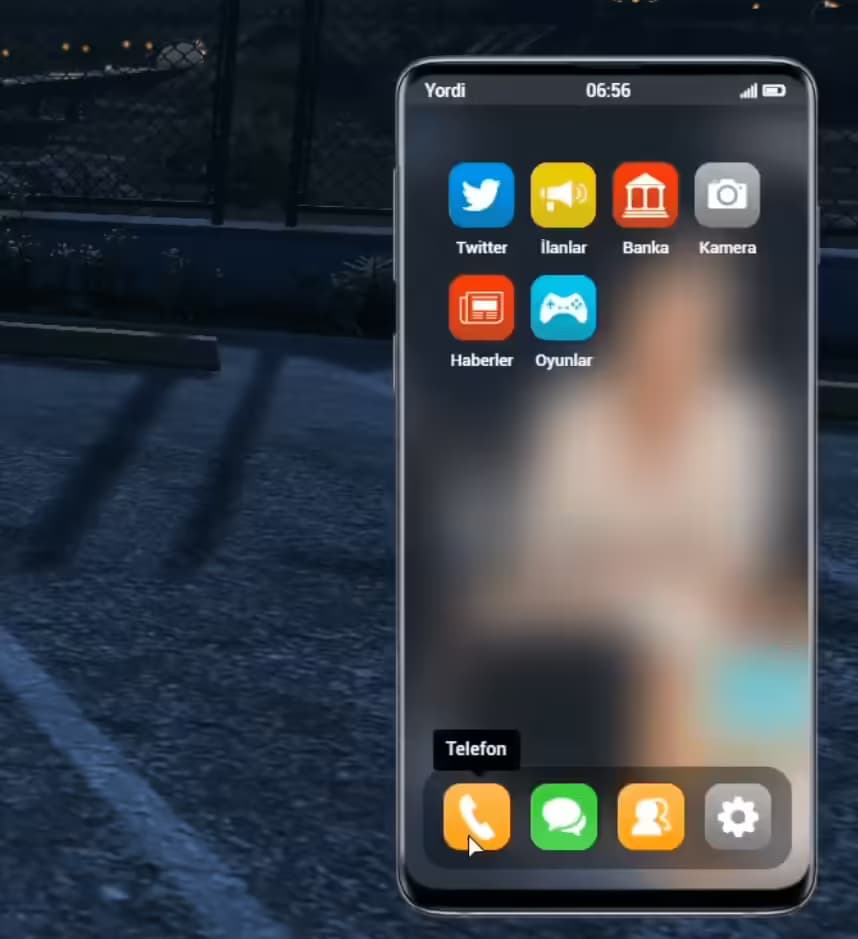 Yordi Phone esx FiveM Script