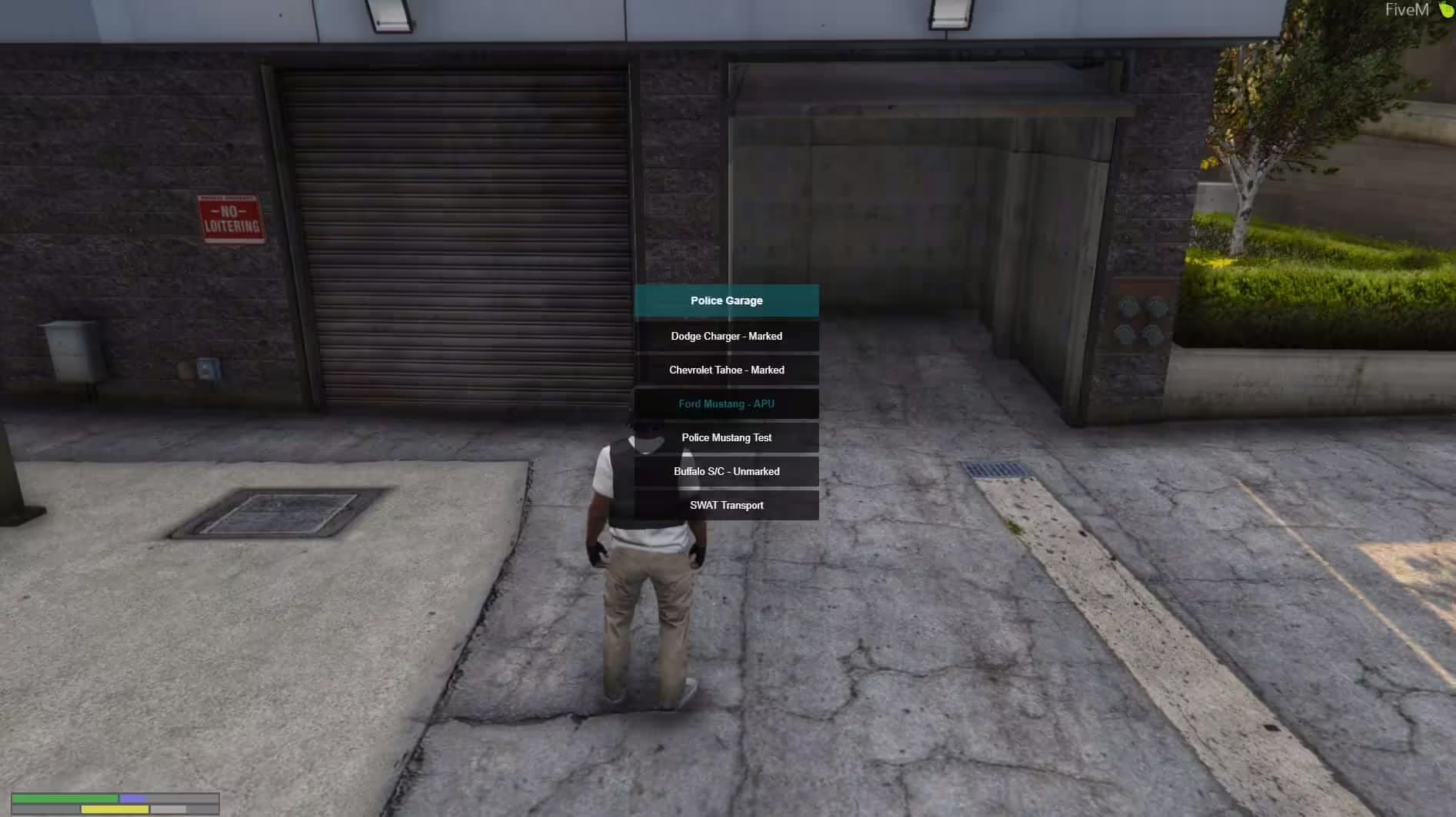 ESX Police Garage esx FiveM Script