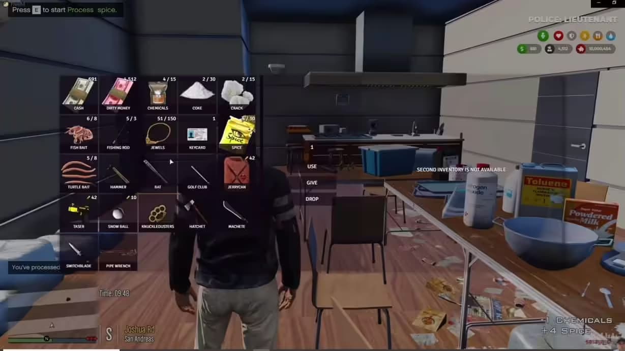 ESX Server Base (by RibSosay) esx FiveM Script