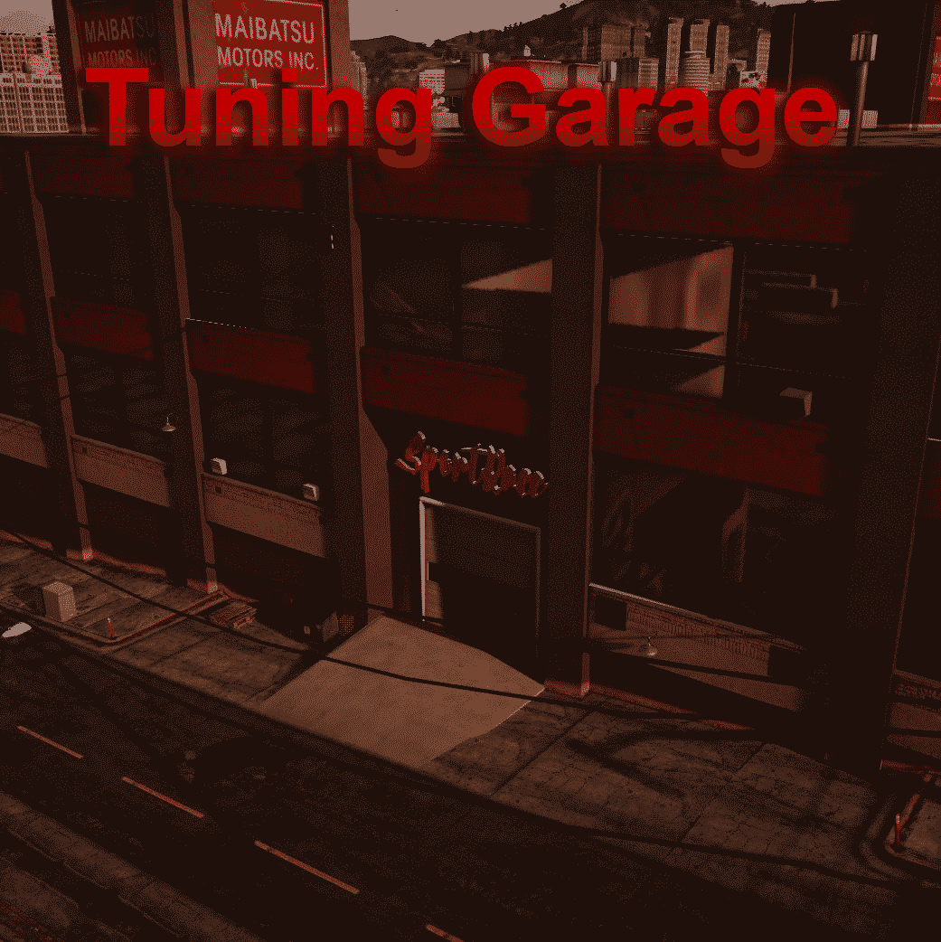 Tuning Garage - SportRacer standalone FiveM Script