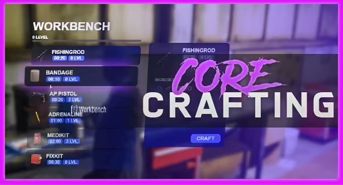 Core Crafting (QBUS) qbcore FiveM Script
