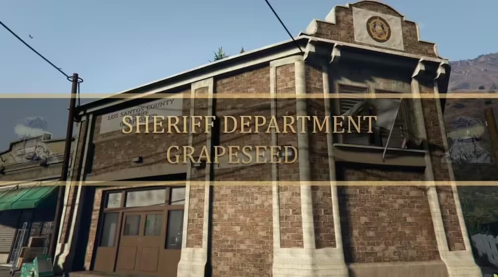 Grapesheed Sheriff MLO esx FiveM Script