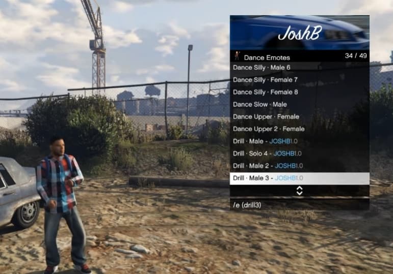 FiveM Premium animation menu standalone FiveM Script