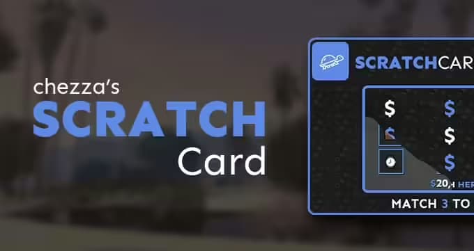 Scratchcard (LuckGame) esx FiveM Script