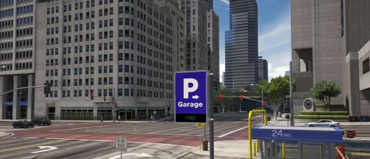 Parking Signs esx FiveM Script
