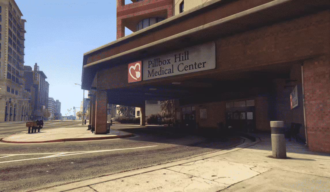 Pillbox Hill Hospital Center MLO V5 (47 rooms) esx FiveM Script