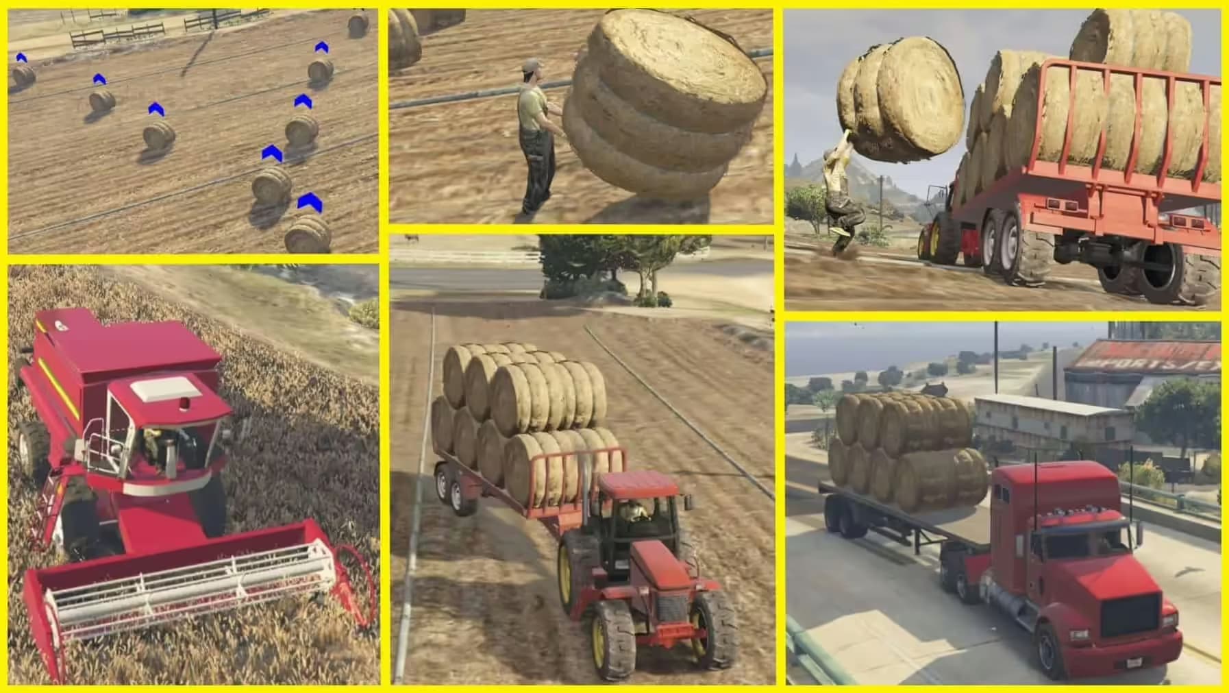 Farmer Simulator Job [AlmostStandalone] esx FiveM Script