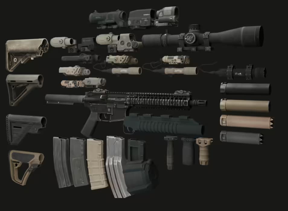 Modular MK18 (FiveM mod) ESX FiveM Script