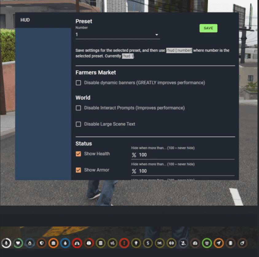 ESX APIX HUD