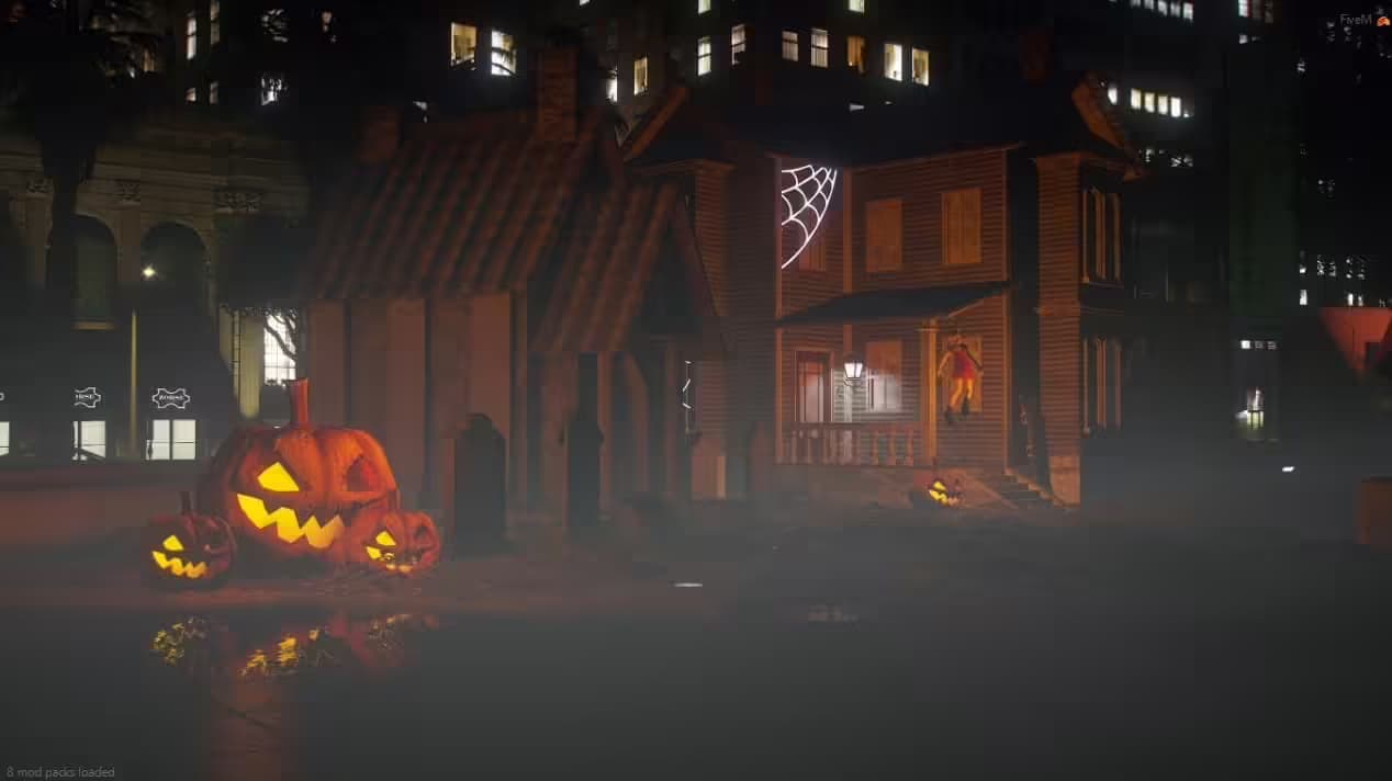 Halloween Map Square esx FiveM Script
