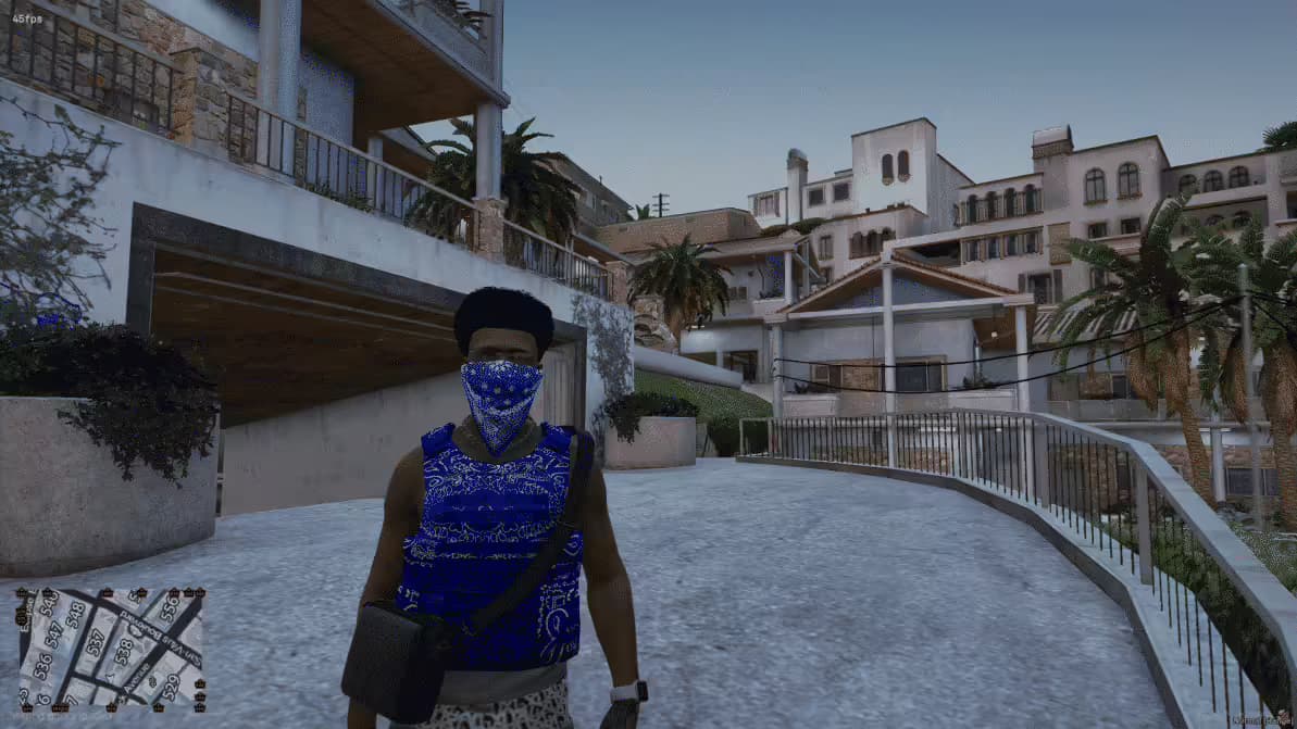 Gang Base HUGE (Crips/Neutral) esx FiveM Script