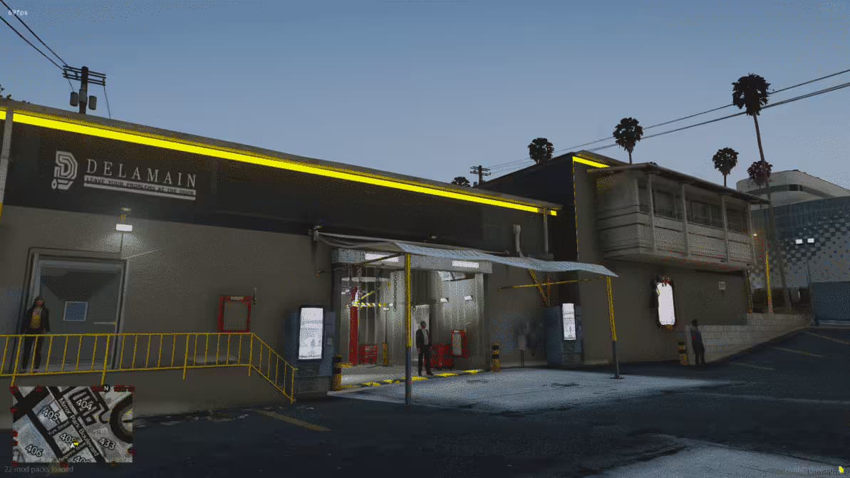 Cyberpunk Taxi esx FiveM Script
