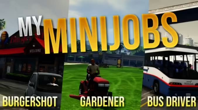 myMinijobs - 3 Jobs Package esx FiveM Script