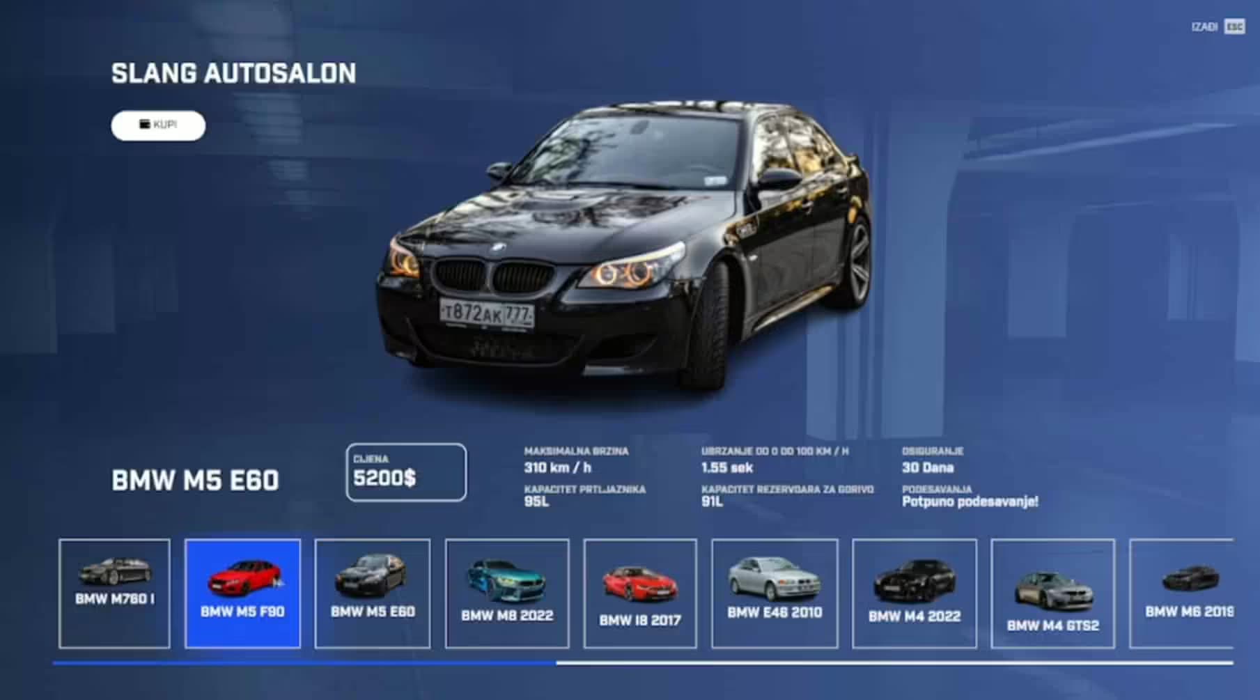 Auto Salon Script esx FiveM Script