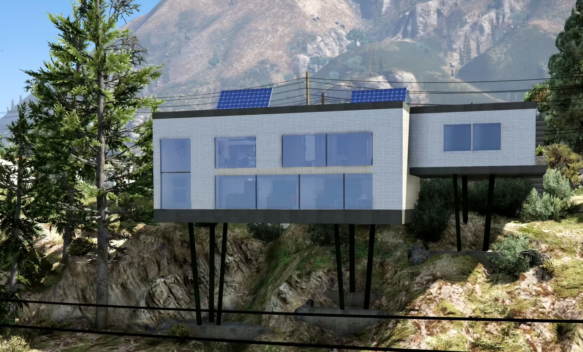 Pilotis Mansion MLO Standalone FiveM Script