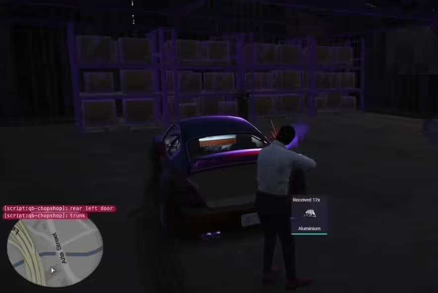 FiveM Chop Shop qbcore FiveM Script