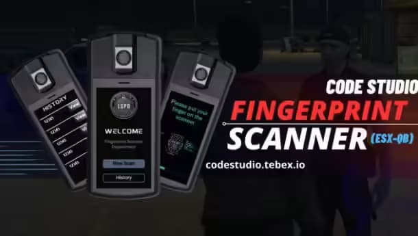 FINGERPRINT SCANNER esx FiveM Script