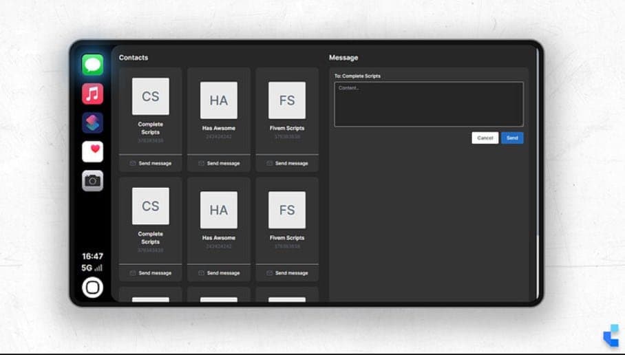 Complete Carplay (ESX) FiveM Script - esx 2