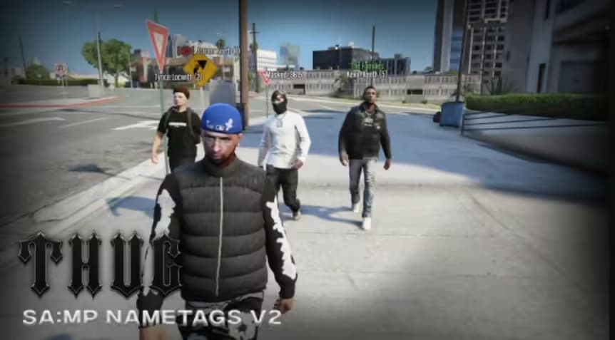 SA:MP Inspired Nametags esx FiveM Script