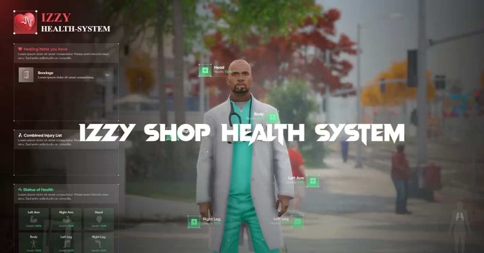 FiveM Health System esx FiveM Script