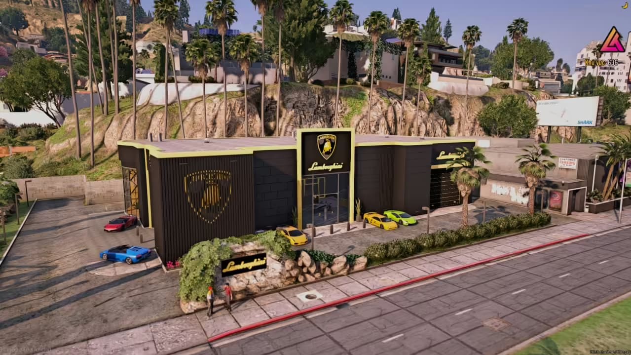 Lamborghini Dealership esx FiveM Script
