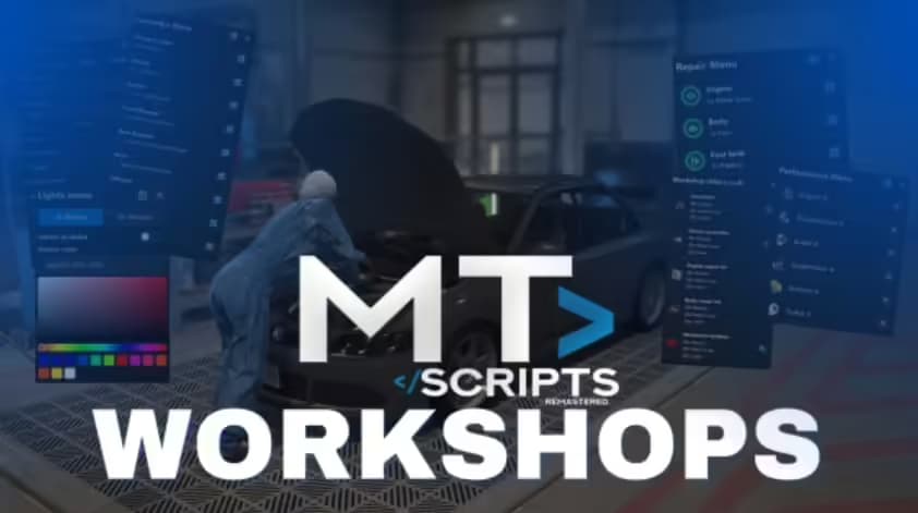 MT Workshops 2.0 esx FiveM Script