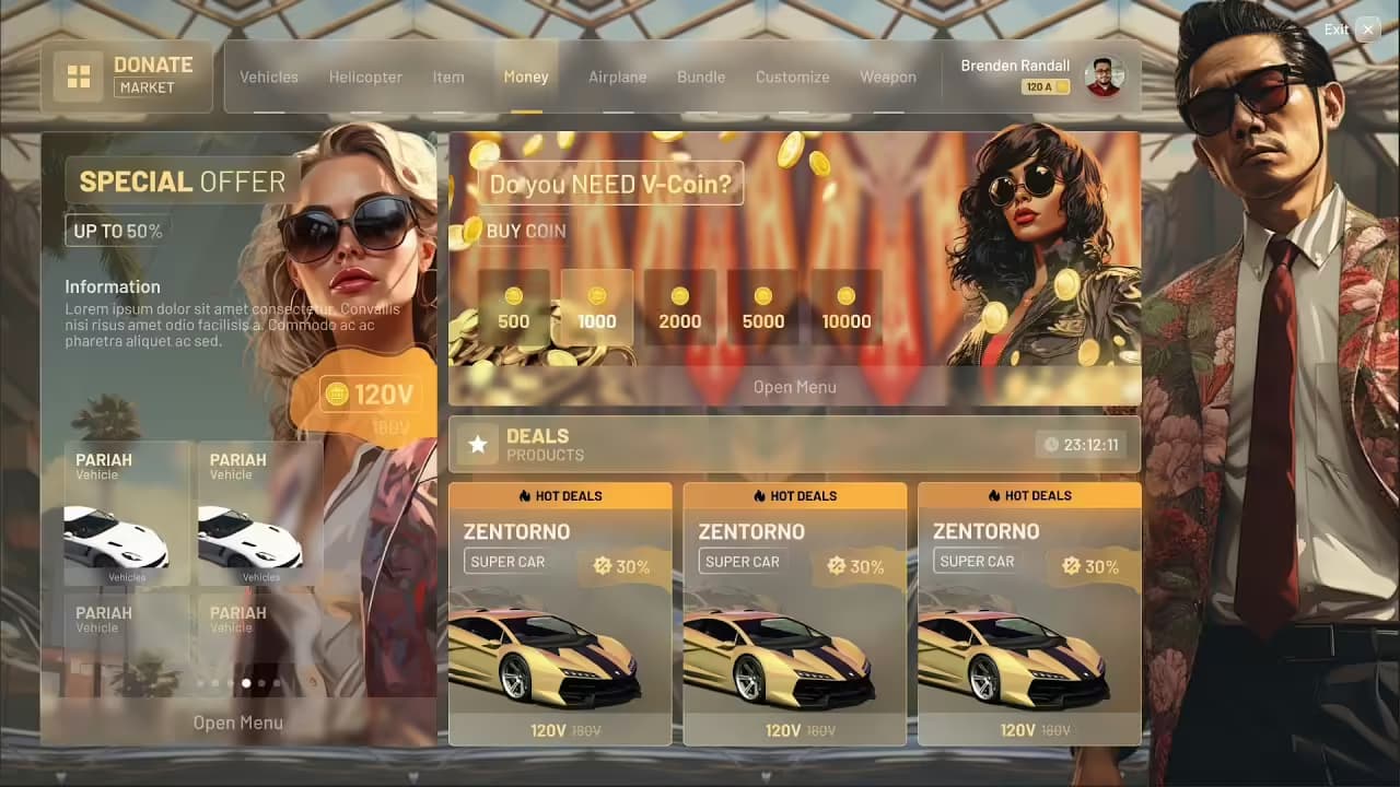 VIP System V2 esx FiveM Script