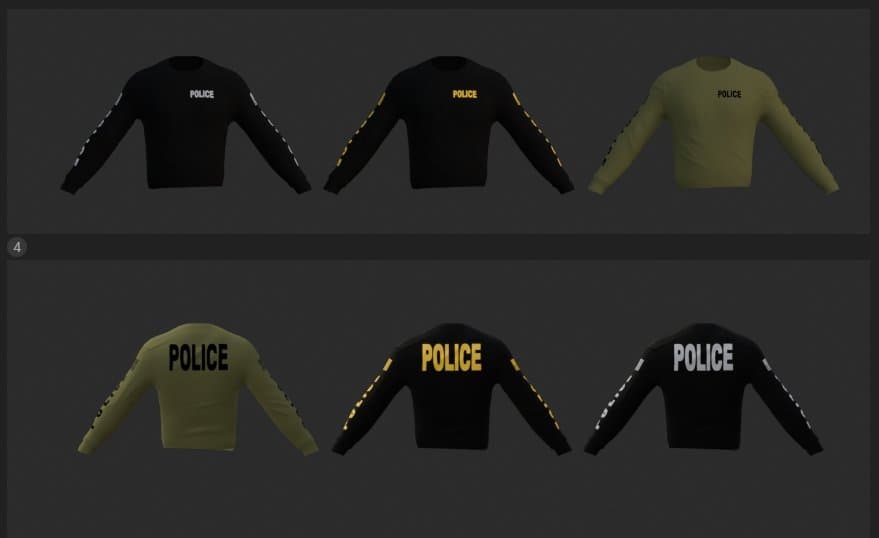 Male Long Sleeve Shirt