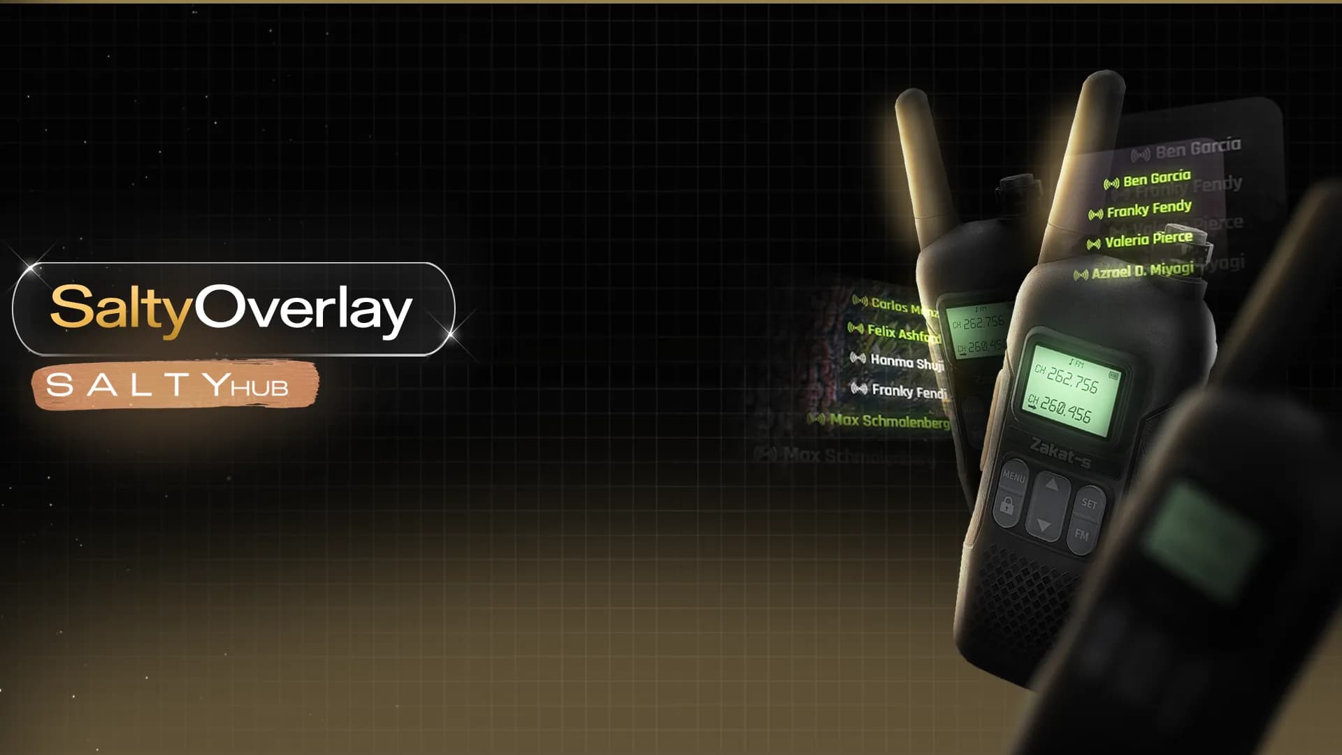 SaltyChat Radio Overlay standalone FiveM Script