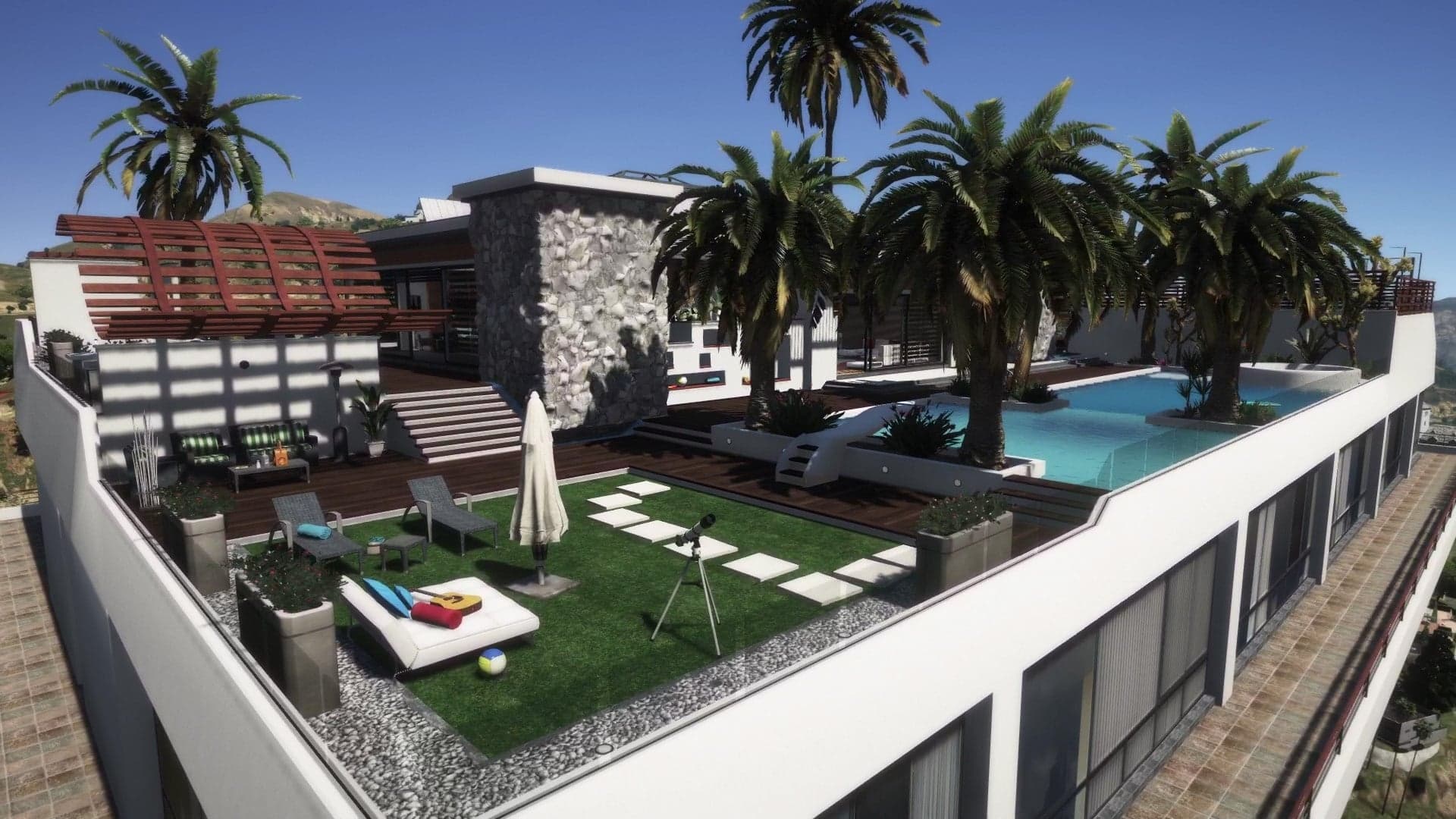 [MLO] Rooftop House ENHANCED AVAILABLE ! [Add-On SP / FIVEM] 4