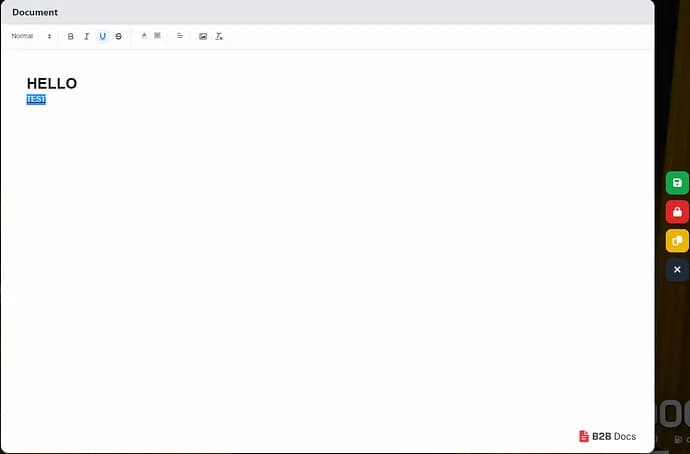 Advanced Documents / Sticky Notes Script