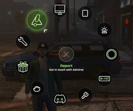 Advanced Wheel Menu with Customizable Shortcuts