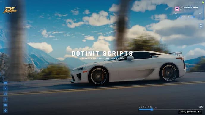 DOTINIT LOADING SCREEN | QBCORE | QBOX | ESX | STANDALONE