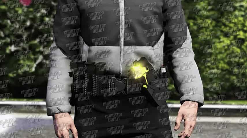 EUP Taser Holster Animation Script with Sounds
