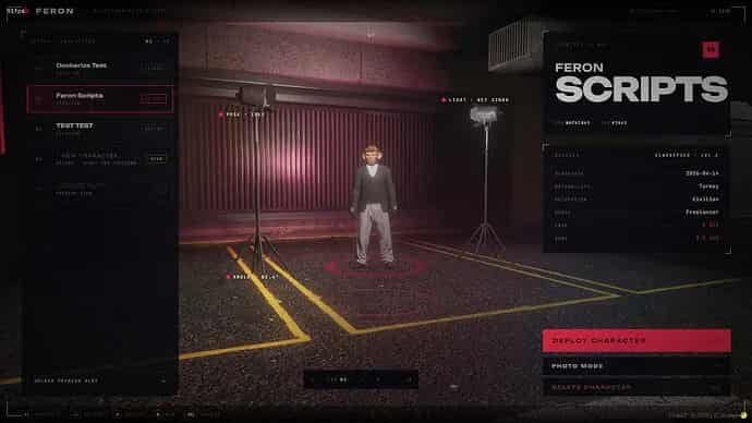 Feron Multicharacter — Cinematic Character Selection for QBCore, Qbox & ESX