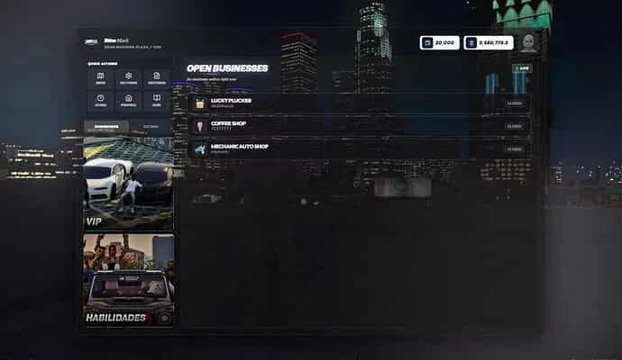 FiveM Pause Menu Script