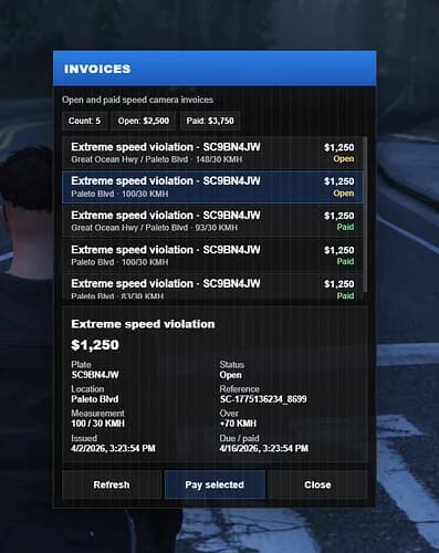 Speed Camera - Version 1.1.0