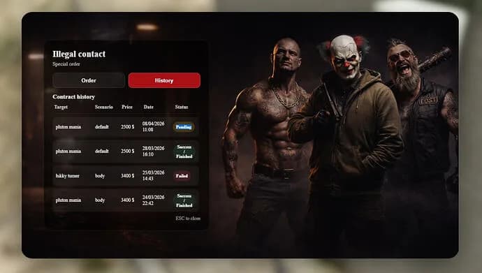NPC Kidnapping Contracts - Multilanguage (FR / EN )