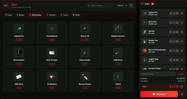 OOS Advanced Store Creator | In-Game Shop Builder | ESX / QBCore / Qbox