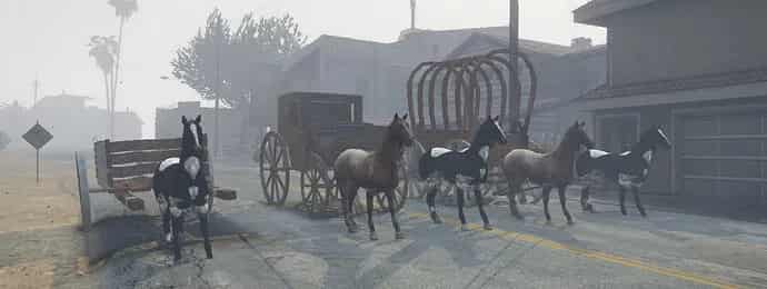 Red Dead style Carriages System