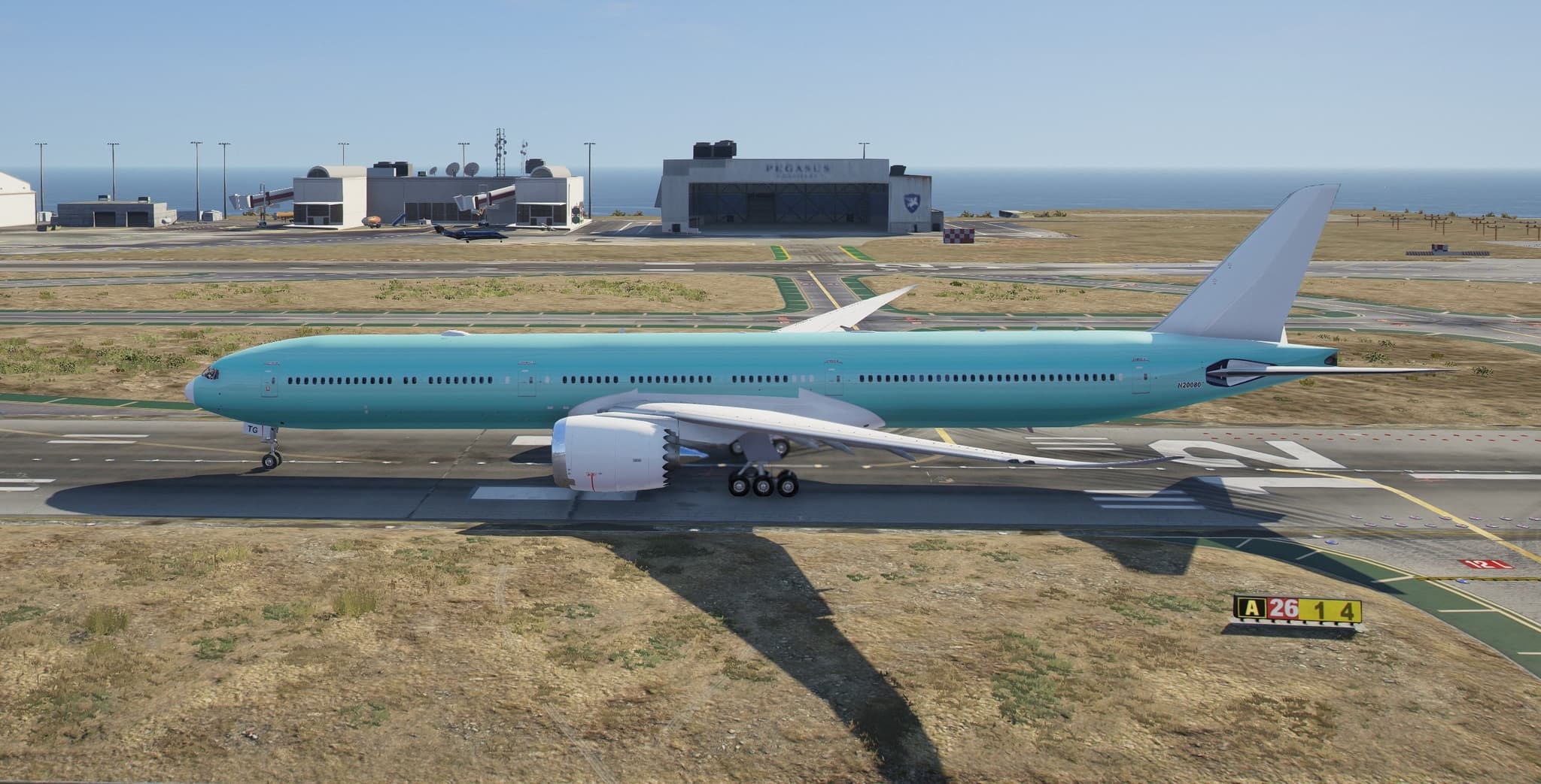 Boeing - protective coating livery (future Lufthansa)