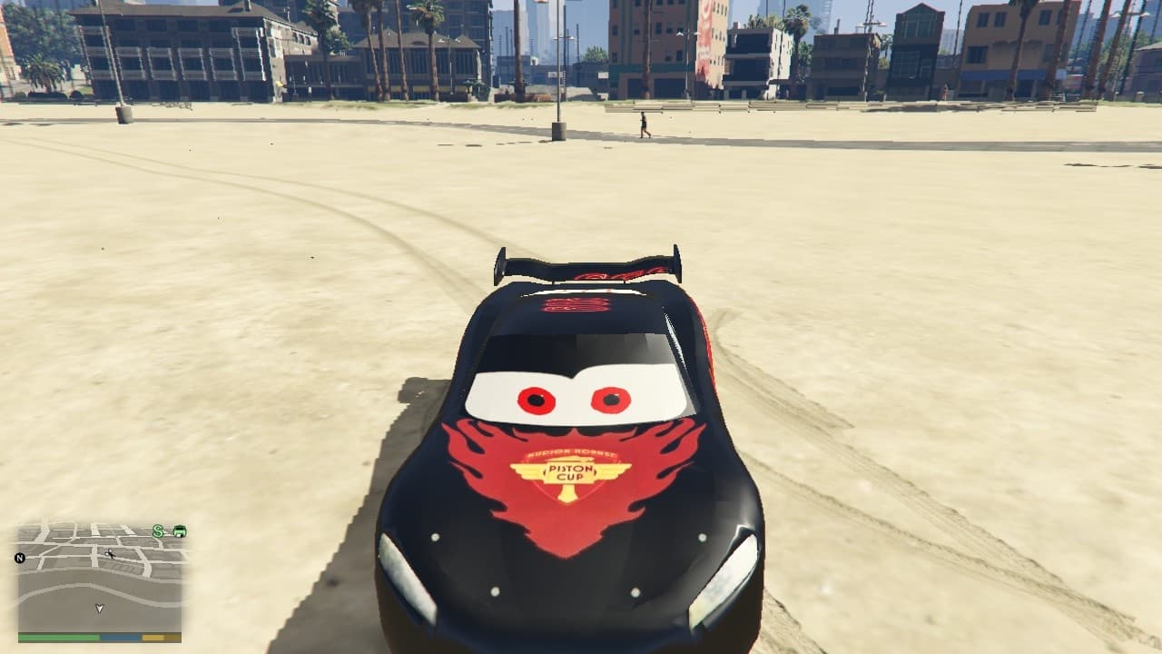 Cars Evil Lightning Mcqueen Skin