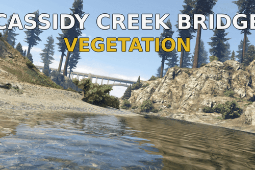 Cassidy Creek Bridge Vegetation